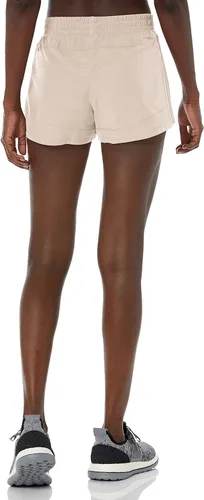 Vista 2 de adidas Pantalones cortos jaspeados de 3 rayas Pacer para mujer