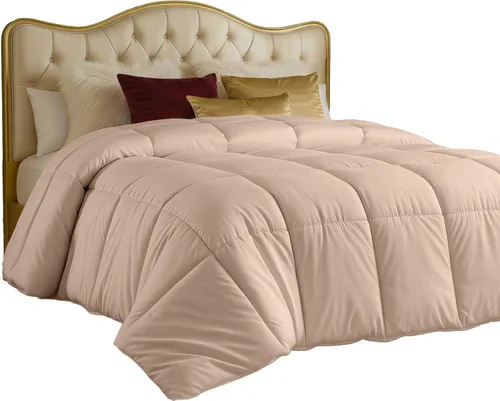 Vista 23 de Utopia Bedding Edredón de tamaño king, inserto de edredón para todas las estaciones, edredón de cama cosido en caja con esquinas y relleno Blanco