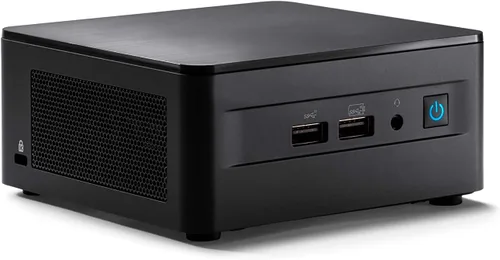 Intel NUC 12 NUC12WSHi7 Wall Street Canyon Mini computadora, Intel Core i7-1260P de 12ª generación, 12 núcleos de procesador (4P+8E), 16 hilos,