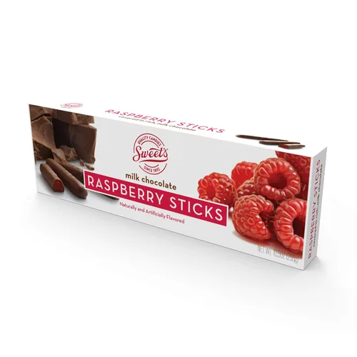 Vista 9 de Sweet Candy Company Varillas de chocolate negro con sabor a arándano - Varillas gourmet cubiertas de chocolate, varillas de chocolate con sabor a