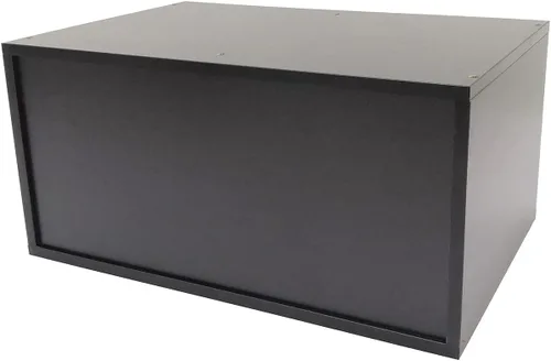 Vista 8 de FixtureDisplays Estante para impresora con organizador de papel de escritorio de madera para el hogar y la oficina, elevador de impresora, 2
