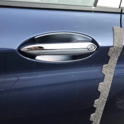 Vista 8 de Beautost Ajuste para manija de puerta cromada BMW X3 2018 2019 2020 2021 (cubierta del cuenco de la puerta)