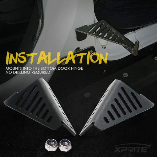 Vista 42 de Xprite Pedalines compatibles con Jeep Wrangler JK JKU 2007-2018
