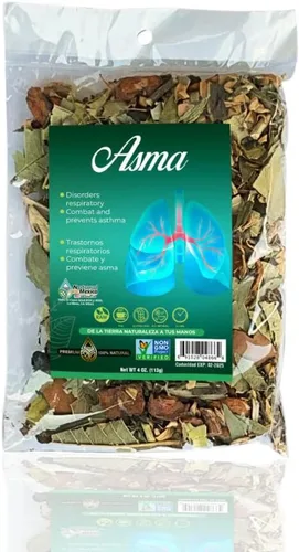 Asma Herbal/Tea 4 oz-113g. Bronquios, Asma/Asthma, Alivio Respiratorio Natural