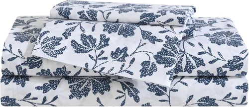 Vista 66 de Eddie Bauer - Juego de sábanas individuales XL, sábanas de percal de algodón, sábanas frescas y crujientes, ideales para dormitorio