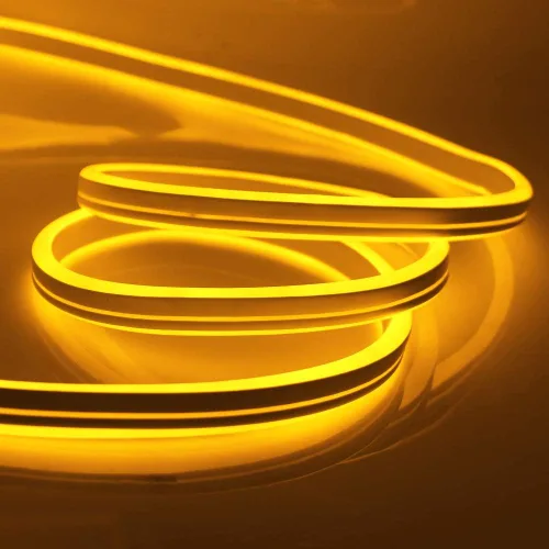 Vista 25 de Luz de neón LED, regulable CA 110-120V flexible tira de luces LED de neón, 120 LEDs/M, 50 pies/49.2 ft impermeable 2835 SMD LED cuerda de luz + Azul