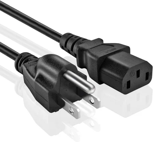 [Listado UL] Cable de alimentación de CA Omnihil de 8 pies compatible con amplificador Epiphone Valve Junior