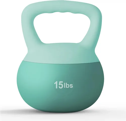 DlandHome Pesas rusas para entrenamiento de fuerza, ideal para entrenamiento de cuerpo completo y entrenamiento de fuerza, mango de fácil agarre,