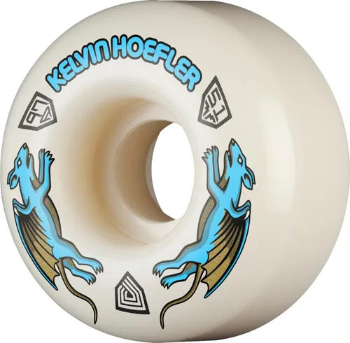 Vista 55 de Ruedas de patineta Powell Peralta Dragon Formula 88A, A2, 54mm x 39mm