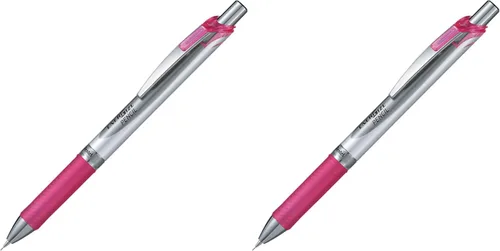 Vista 4 de Pentel Lápiz mecánico, Energize, 0.020 in, blanco perla y negro (PL75-AW)