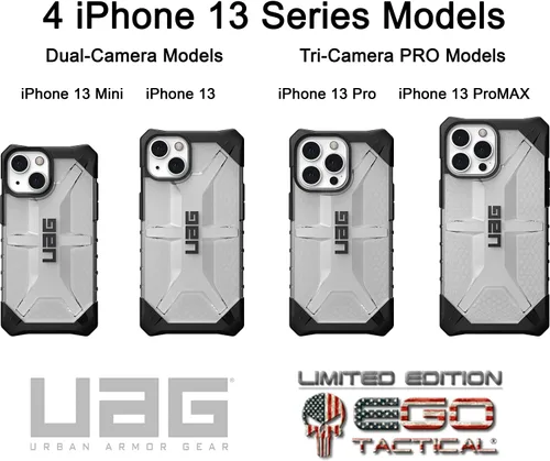 Vista 2 de EGO TACTICAL UAG - Carcasa para iPhone 13 Pro edición limitada Urban Armor Gear [pantalla de 6.1 pulgadas] impresa en los Estados Unidos A-10