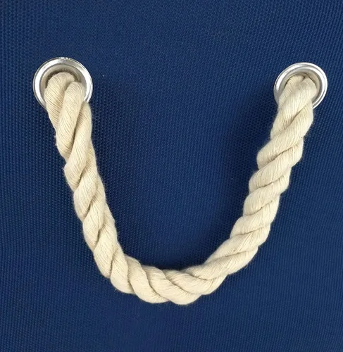 Vista 3 de Cesta grande para almacenaje impermeable, cesta organizadora ligera para usar como cesto de la ropa, cubos para juguetes, cestas de regalo