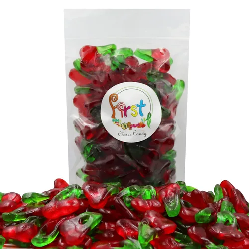 Vista 2 de FirstChoiceCandy Caramelo de frutas gomosas (Happy Twin Cherry, 2 libras (paquete de 1))
