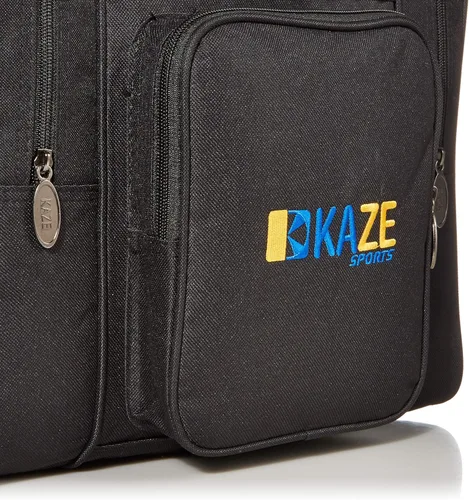 Vista 3 de bolso de bolos para 1 bola con dos bolsillos laterales de lujo