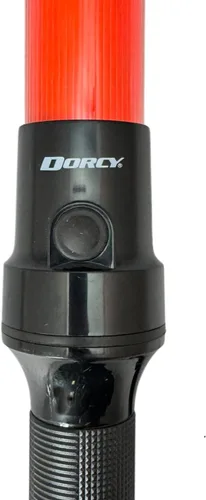 Vista 9 de Dorcy Varita de señal LED multifunción de 20 lúmenes de 12 pulgadas con correa de muñeca, naranja (41-1063)