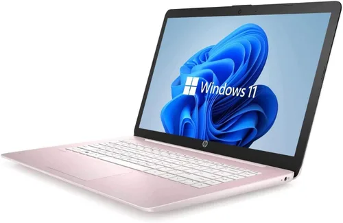Vista 3 de HP Stream Pantalla HD de 14 pulgadas (1366 x 768), procesador Intel Celeron N4000 de doble núcleo, 4 GB SA RAM, 64 GB eMMC, HDMI, WiFi, cámara web