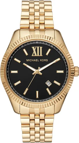 Michael Kors - Reloj cronógrafo Lexington de acero inoxidable