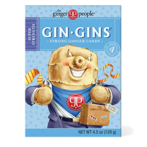 Vista 12 de GIN GINS Original Ginger Chews – Dulces 100% naturales de The Ginger People – Golosinas saludables envueltas individualmente – Hecho con el rizoma