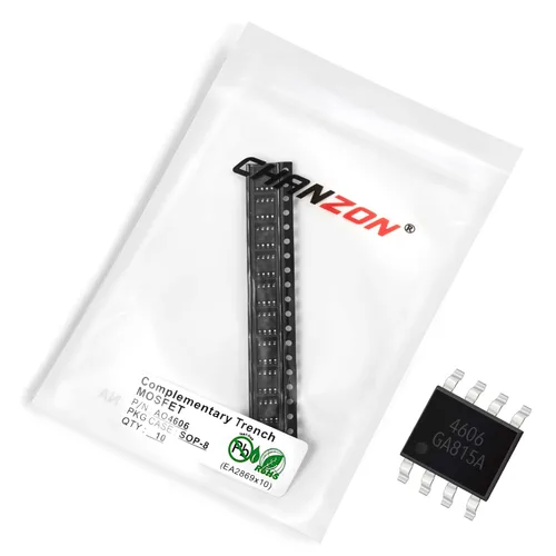 Vista 58 de Chanzon 2N60 TO-220AB NMOS MOS N-Channel Power MOSFET Transistor, alto voltaje y corriente nominal, (paquete de 10 unidades)