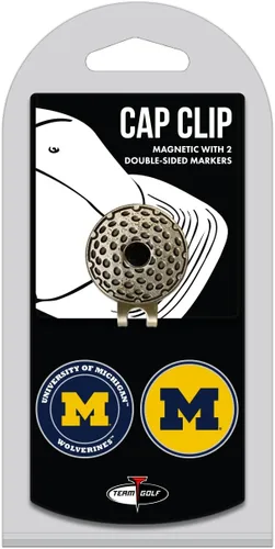 Vista 14 de Team Golf NCAA - Clip para gorra de golf con 2 marcadores magnéticos de esmalte de doble cara extraíbles, se fija fácilmente a los sombreros