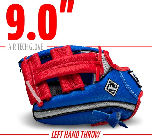 Vista 3 de Manopla de béisbol izquierda para adolescente de Franklin Sports Air Tech - 9