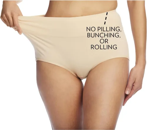 Vista 3 de Comfort Choice - Calzones de algodón y elastano para mujer, talla grande