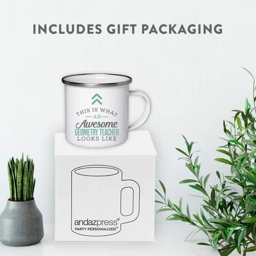 Vista 367 de Andaz Press 11oz. Stainless Steel Campfire Coffee Mug Gift, This is What an Awesome Mentor Looks Like, 1-Pack, Birthday Gift Ideas Coworker Him Her
