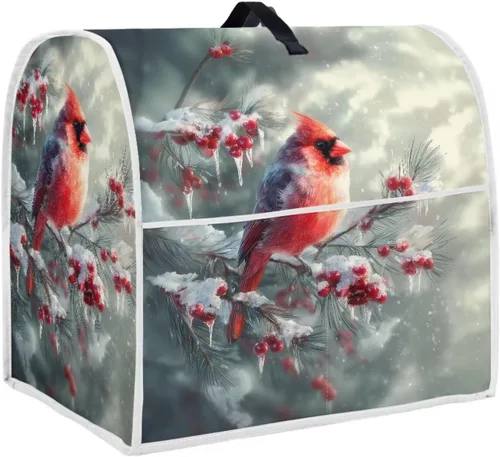 Vista 15 de Funda para batidora con estampado de girasol y bandera americana, cubierta protectora contra el polvo, adecuada para la mayoría de los modelos