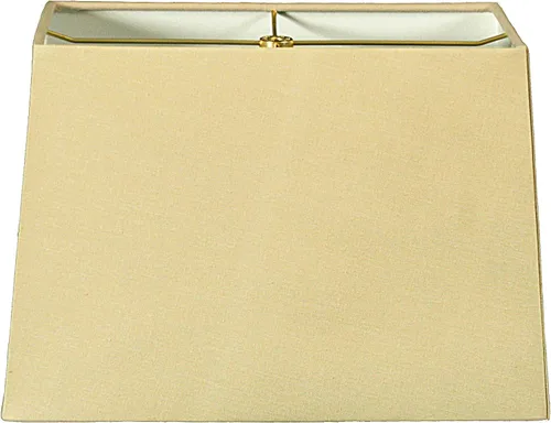 Vista 33 de Royal Designs, Inc. HB-613-12AGL Pantalla para lámpara de tapa dura rectangular, (5 x 10) x (8 x 12) x 9.5, Oro Antiguo