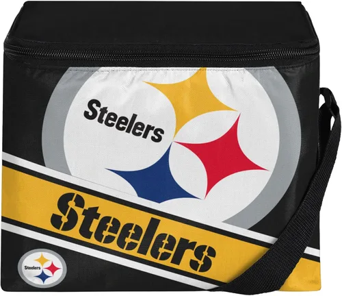 Vista 24 de FOCO NFL Unisex-Adult NFL Team Big Logo Stripe 6 Pack Coolers
