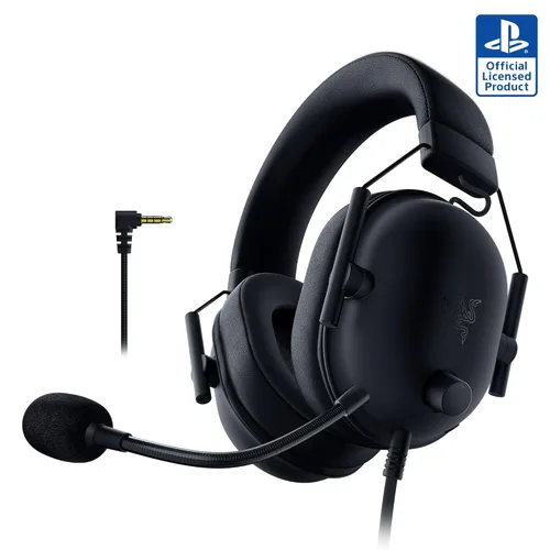 Razer BlackShark V2 X PlayStation Gaming Headset: 50mm Drivers - Cardioid Mic - Lightweight - Comfortable, Noise Isolating Earcups - for PS5, Xbox