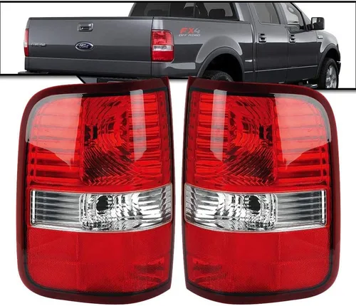 EPIC LIGHTING Par de luces traseras halógenas estilo OE para Ford 04-06 F-150 F-250 [FO2800182 FO2801182 4L3Z13405AA 4L3Z13404AA]