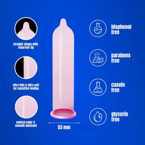 Vista 5 de Crown Condones — 1008 unidades — Preservativos de látex lubricado — 1008 por paquete