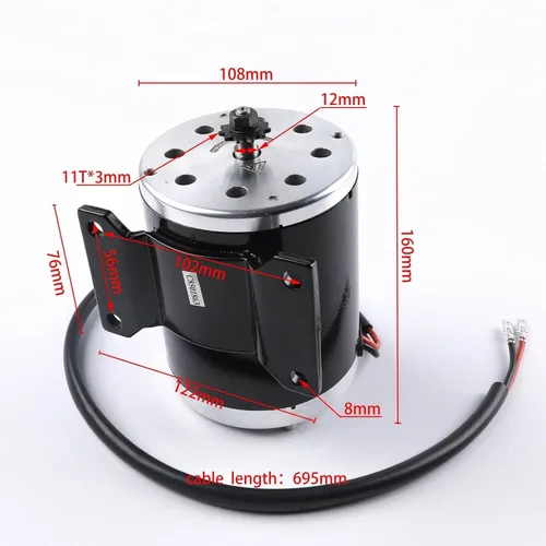 Vista 5 de Controlador de motor de velocidad ATV para scooter eléctrico e-bike ATV Go Kart triciclo ciclomotor