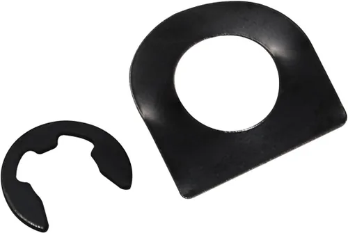 Vista 7 de FOVPLUE Kit de pasadores de montaje de estribera, pasador de horquilla+arandela de resorte+anillo de retención para modelos Harley con estriberas