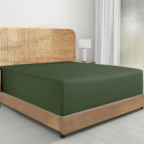 Vista 15 de California Design Den Paquete de 2 sábanas bajeras extralargas de 100 % algodón orgánico, suaves, nítidas y ligeras, ajustadas y duraderas