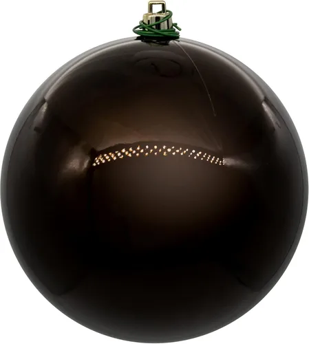 Vista 12 de Vickerman Adorno de bola de caramelo azul bebé de 4 pulgadas, 6 por bolsa