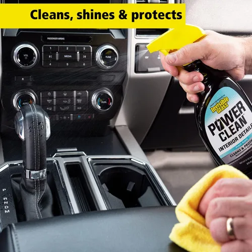 Vista 4 de Invisible Glass 92024 Power Clean Limpiador de detalles interiores automotriz protector y acondicionador para restaurar superficies interiores