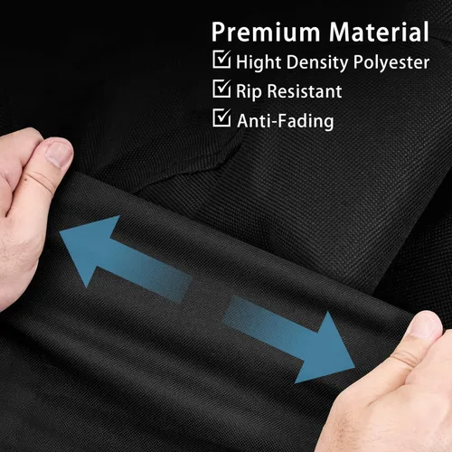 Vista 4 de Cubierta para Fogata para Solo Stove Bonfire 2.0 con Soporte, 600D Impermeable Anti-UV y Resistente a Desgarros Cubierta Redonda Protección Exterior