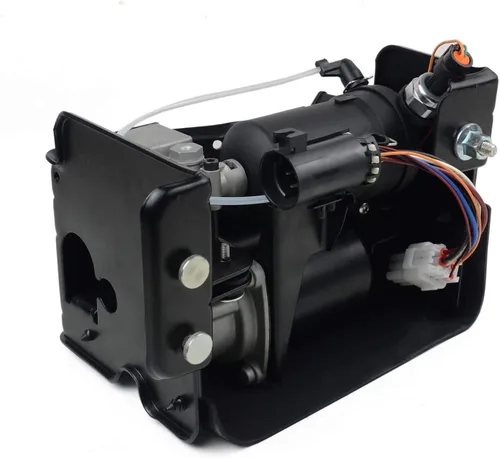 Vista 4 de 949-001 949-099 Compresor de bomba de suspensión de aire Benefast Compatible con Cadillac Escalade Chevy Avalanche Suburban Tahoe GMC Yukon