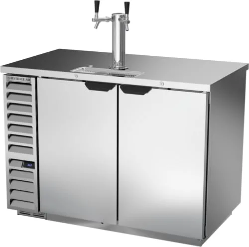 Refrigerador de cerveza de barril de cocina comercial DD50HC-1-S de aire de bebida