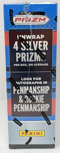 Vista 2 de 2021-2022 Panini Prizm NBA Basketball Mega Box - 10 Prizms Rosa Exclusivos de Hielo + 4 Prizms Plateados (54 Tarjetas en Total)