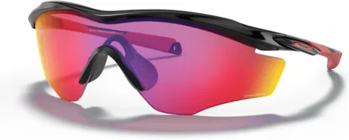 Vista 8 de Oakley M2 Frame XL OO9343 Shield - Lentes de sol para hombre + paquete con set de correa y accesorios, bolsa de microfibra