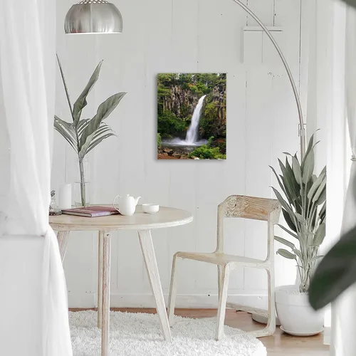 Vista 7 de Bathroom Wall Art Decor Bathroom Pictures for Wall Artwork El Salto La Princesa Temuco Chile Framed Canvas Wall Art for Bedroom Dining Room