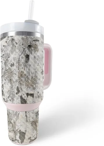 Vista 13 de MightySkins - Funda de fibra de carbono compatible con vaso Stanley The Quencher H2.0 FlowState de 40 onzas, bandana Acabado de fibra de carbono