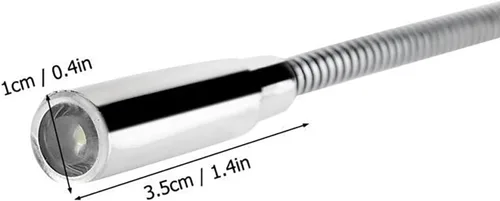 Vista 4 de Sokelinn-six Luz flexible USB Led Protección ocular lámpara de teclado para computadora portátil PC de escritorio lectura emergencia noche