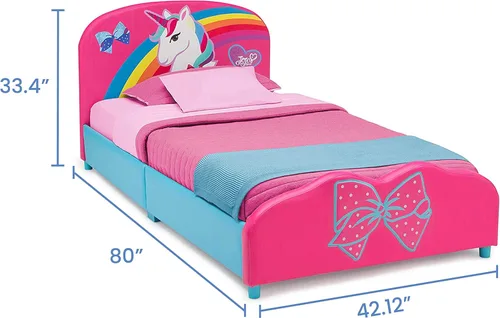 Vista 7 de Delta Children Cama individual tapizada, JoJo Siwa