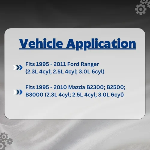 Vista 3 de Kit de embrague EFT HD con cilindro esclavo CSC para camioneta Ford Ranger 1995-2011 2.3L, 2.5L, 3.0L. Especificaciones OEM con construcción