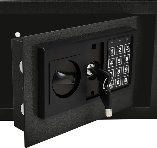 Vista 4 de Stalwart caja de seguridad electrónica digital, Premium, de acero