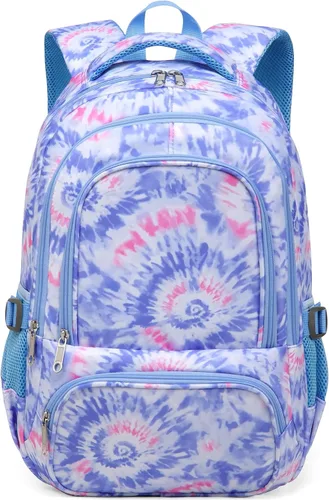 BLUEFAIRY Mochilas infantiles para niñas y niños, regalos de regreso a la escuela para niños, primaria, primaria, escuela secundaria, Violeta claro